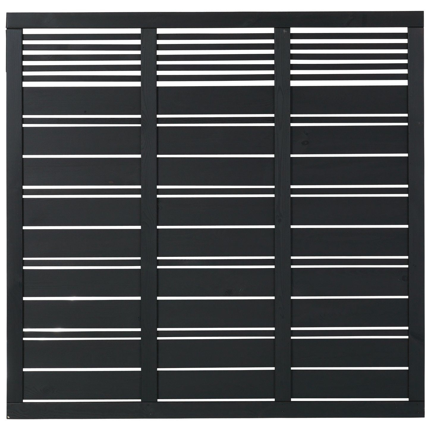 Plus Silence Terrasseelement grundmalet i sort176 x 110 cm 15302-15