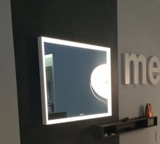 Duravit L-Cube LED lysspejl.Bredde 80 x højde 70 cm.