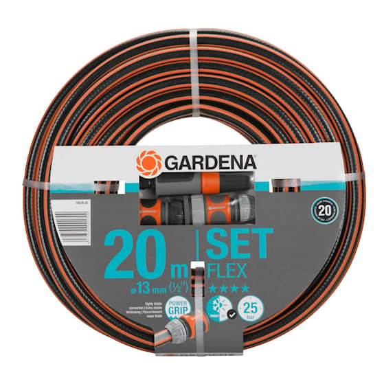 Gardena Comfort Flex slange 1/2" 20 meter inkl. fittings