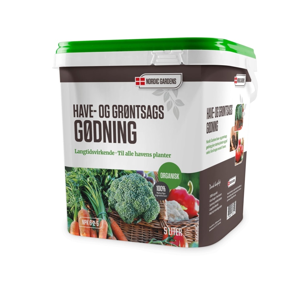 Nordic Gardens have- og grøntsagsgødning 5 liter