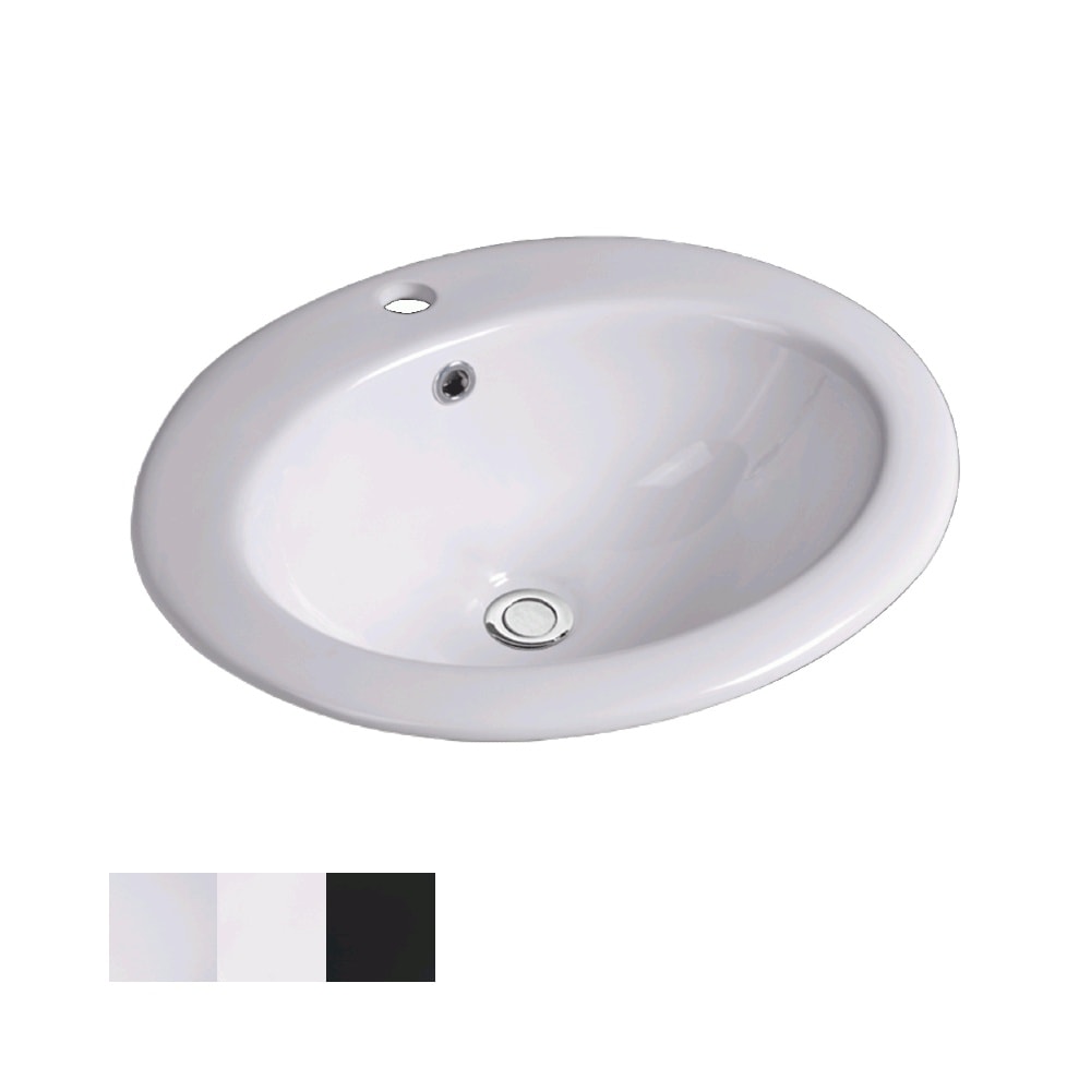 Lavabo Gino porcelænsvask 510 x 450 x 195 mm