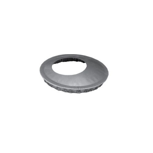 Lindab Rainline BROK brøndkrave til 150 mm muffe i sort 87 mm