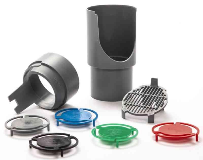 Lindsol regnvandsventil inkl. 5 ventiler 75 mm