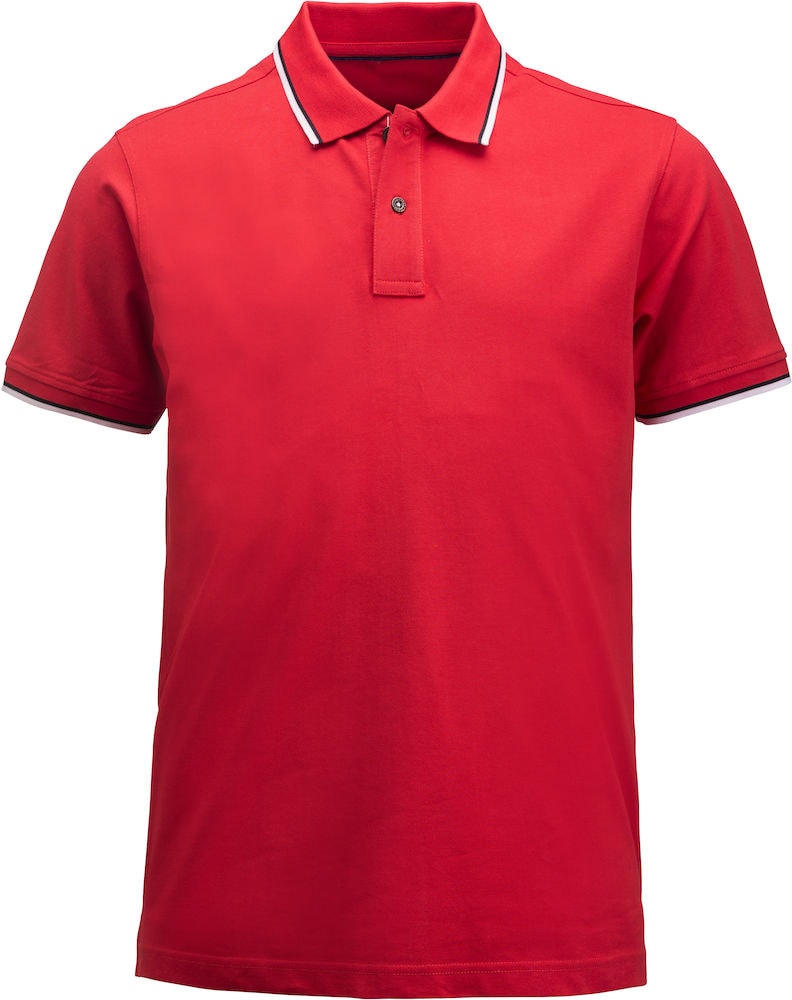 Cutter & Buck Overlake Polo Mænd Rød 4XL.