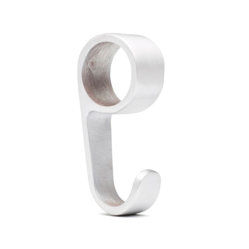 Habo Elegant krog alu til rør Ø25 mm