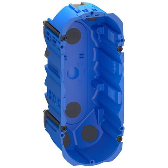 LK Fuga Air forfradåse blå 2 1/2 modul