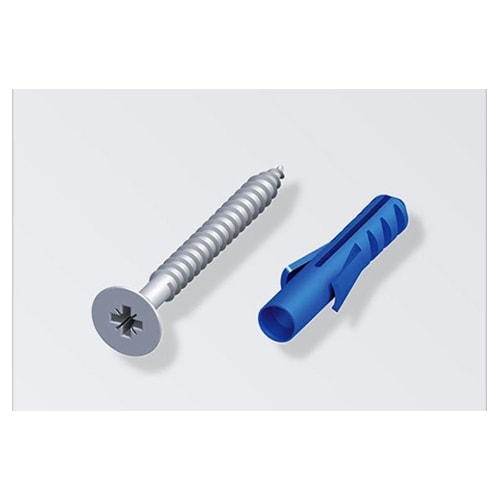 Alfer skruer / plugs 30 x 3/4 mm galvaniseret 10 stk.