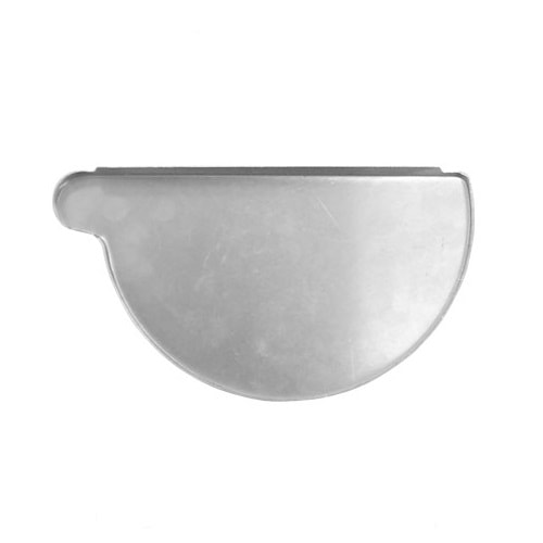 Plastmo Retro endebund venstre i zink