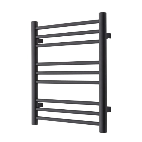 TVS Pivo 9-500 håndklædetørrer i sort 590 x 500 mm