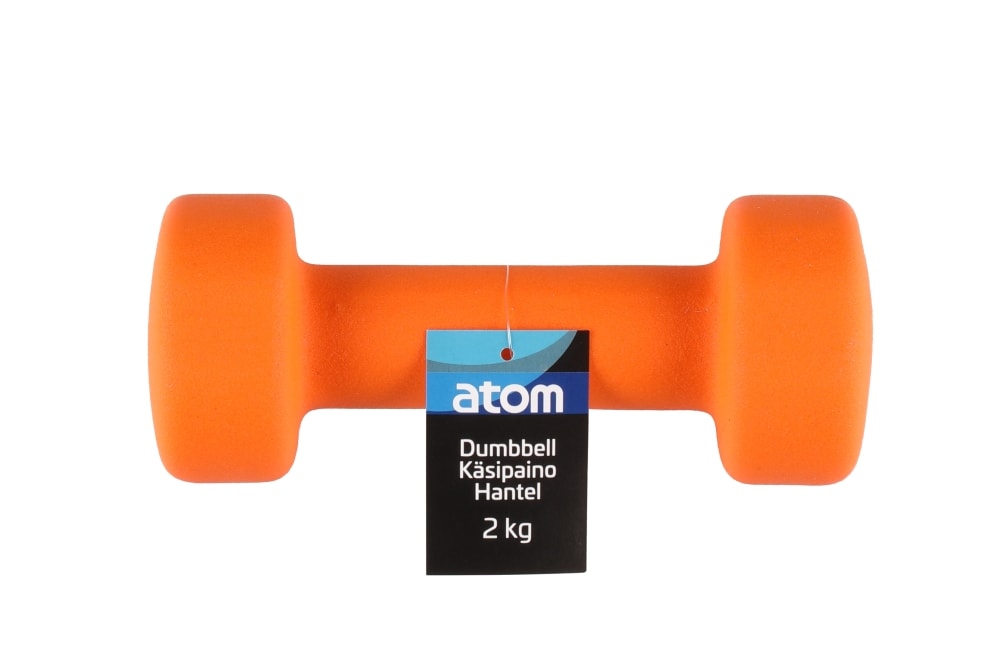 Atom Sports Dumbbell håndvægt i neopren 2 kg