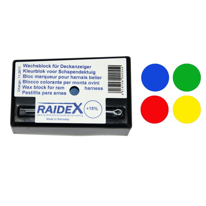 Kerbl Color block for ram harness Red
