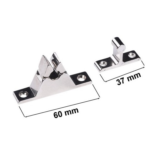 Svalk dørholder automatisk til væg forniklet