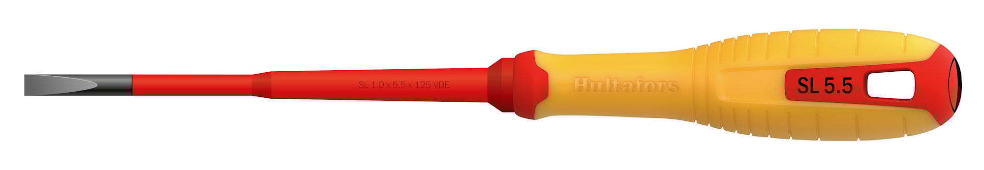 Hultafors VDE ligekærv skruetrækker SL VDE