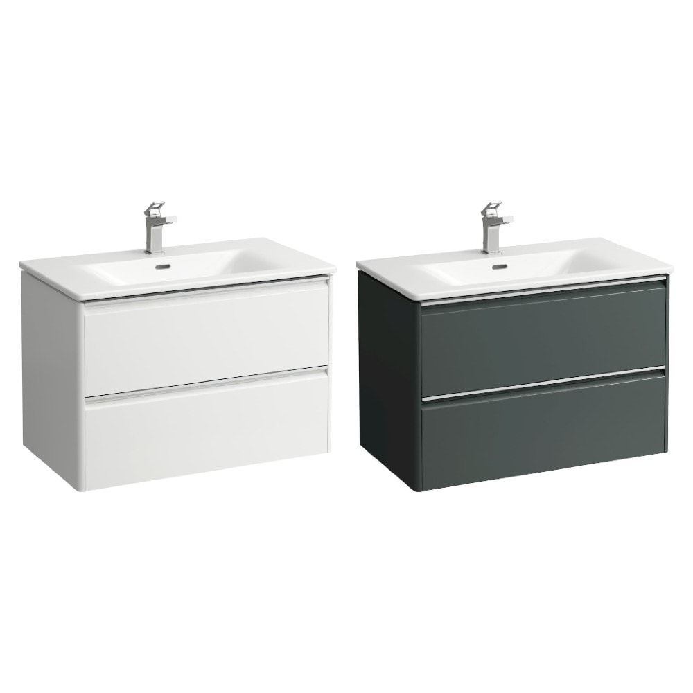 Laufen Palace møbelpakke med 2 skuffer inkl. håndvask