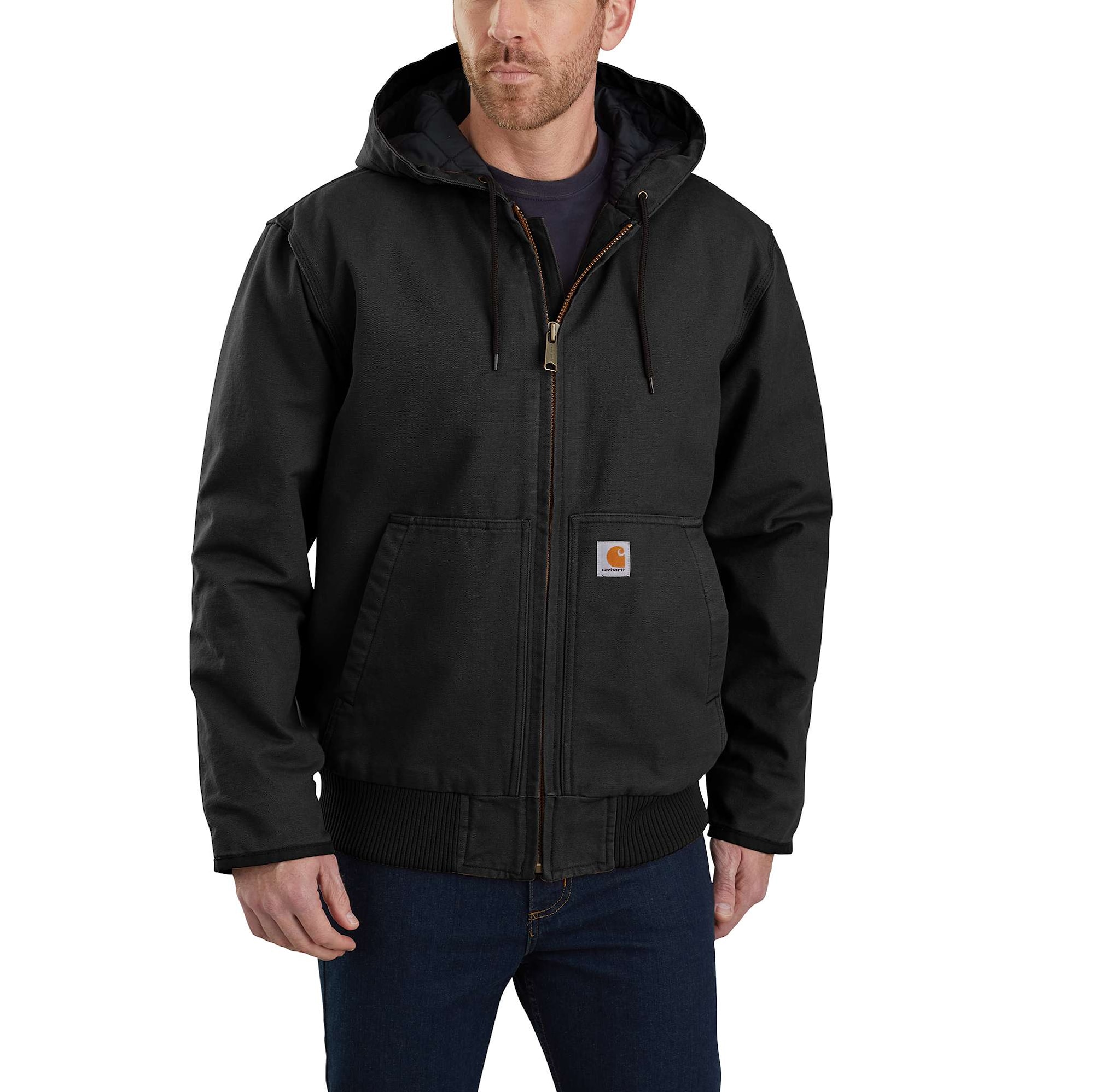 Carhartt Duck Active Jacket Men Black XXL