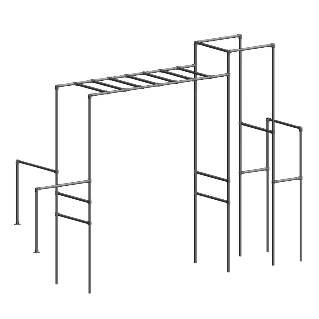 Clarrods Husky træningsstativ/klatrestativ