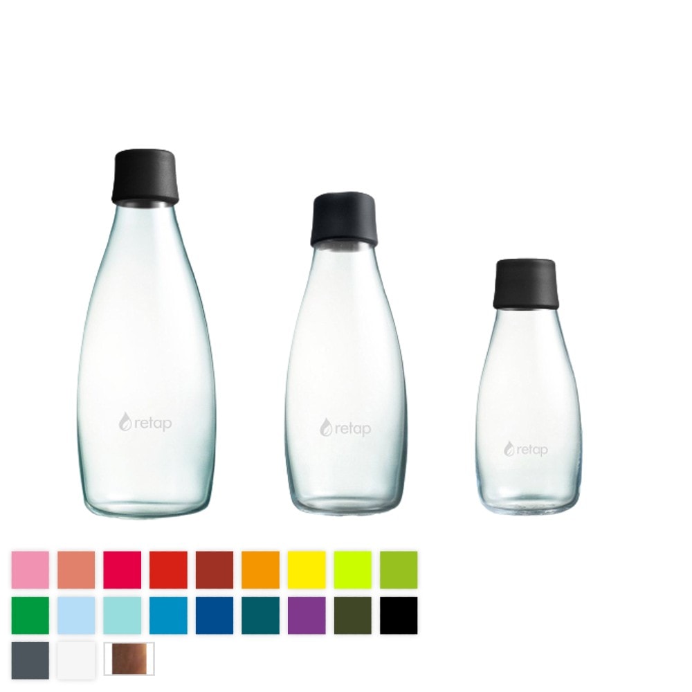 Retap Bottle 03 flaske med låg pink 0,3 liter