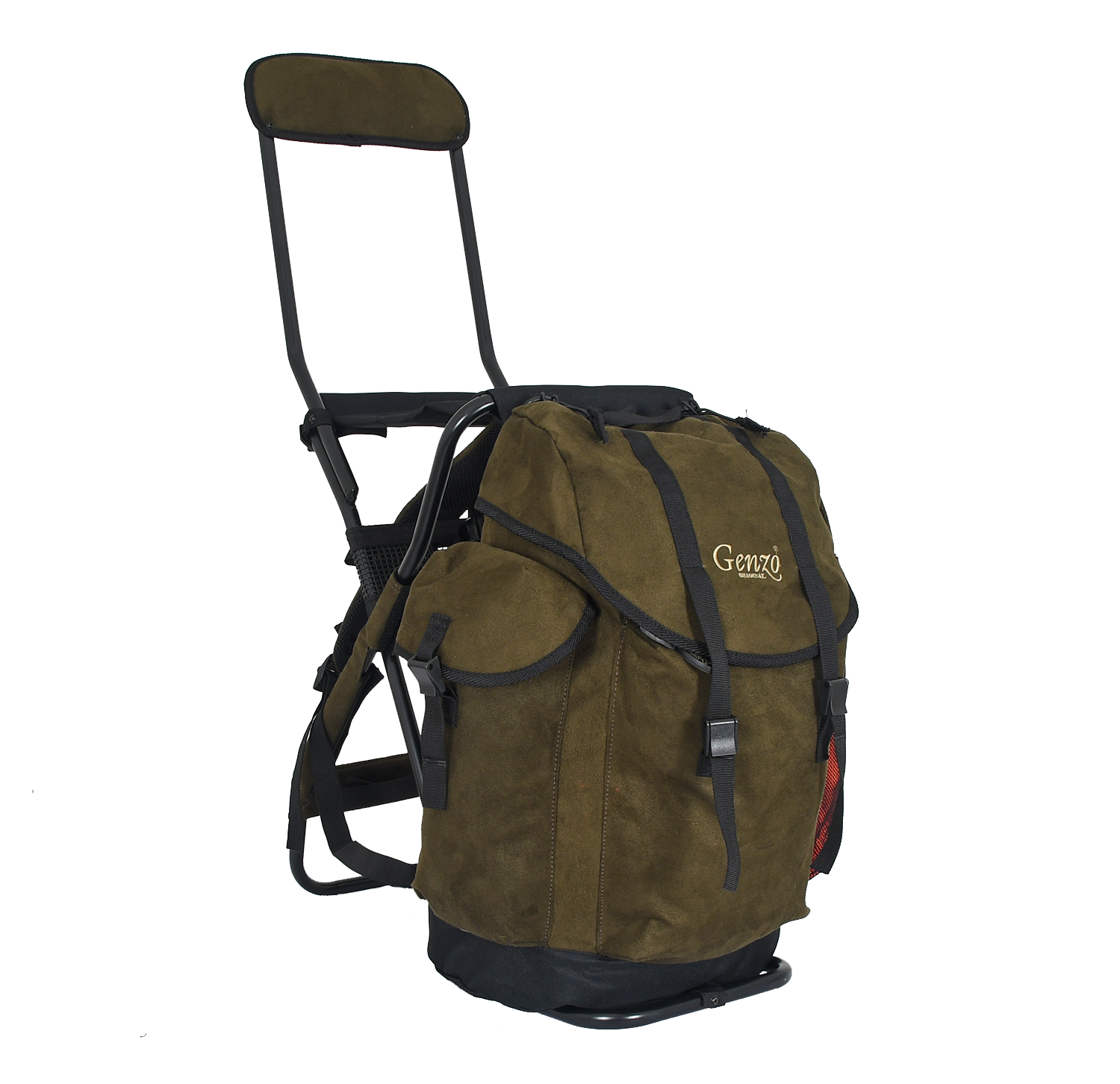 Genzo Stolerygsæk m/rygstøtte Mannarp