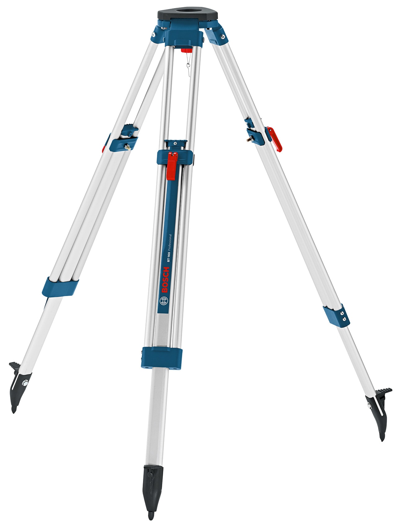 Bosch stativ BT 160 5/8" gevind og arbejdshøjde på 97-160 cm.