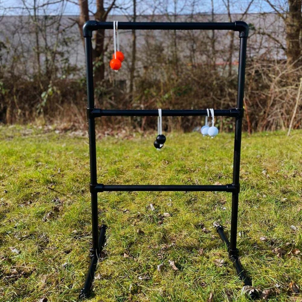 Clarrods Lucky stigegolf i sort - Legemiljø, Udemiljø