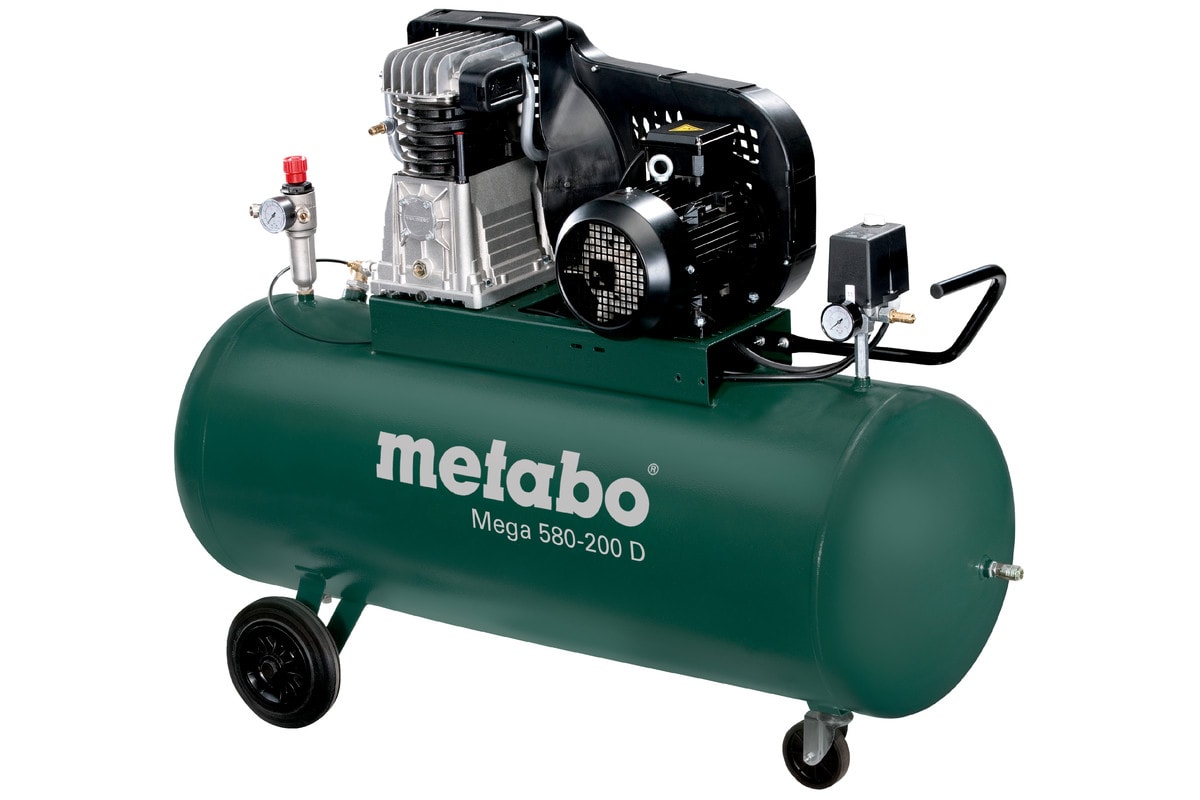 Metabo kompressor Mega 580-200 D 3-fas