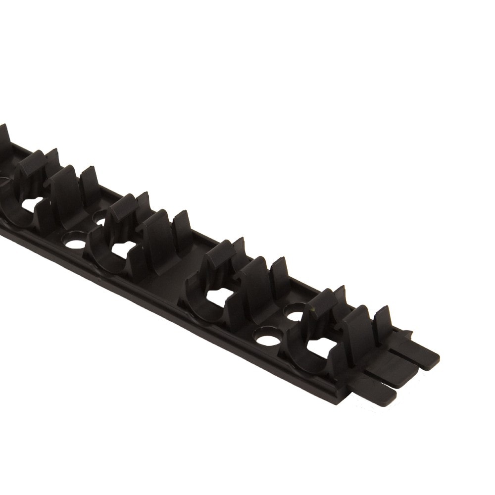 Ripstaal clipskinne til gulvarmeslange 1000 mm