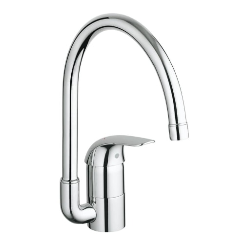 Grohe Euroeco køkkenbatteri i krom med høj svindtud