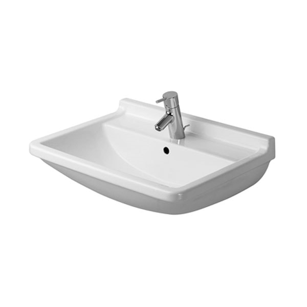 Duravit Starck 3 vask 60 cm med hanehul