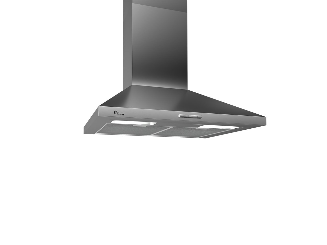 Thermex Camino Eco væghængt emhætte i rustfri 60 cm