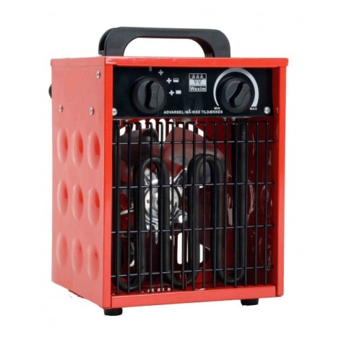 Prof. varmeblæser 2 kW