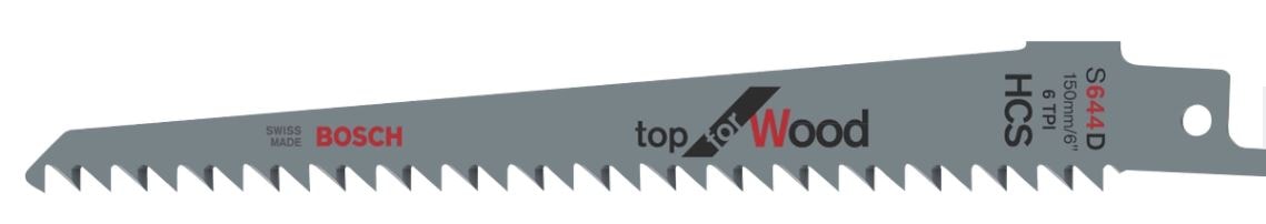 Bosch bajonetsavklinge S644D til træ 150 mm 5 stk.