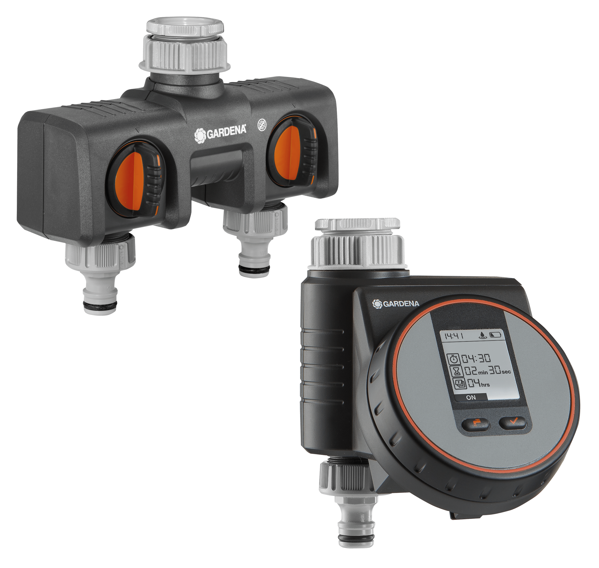 Gardena Vandingscomputer Flex sæt med Vandfordeler