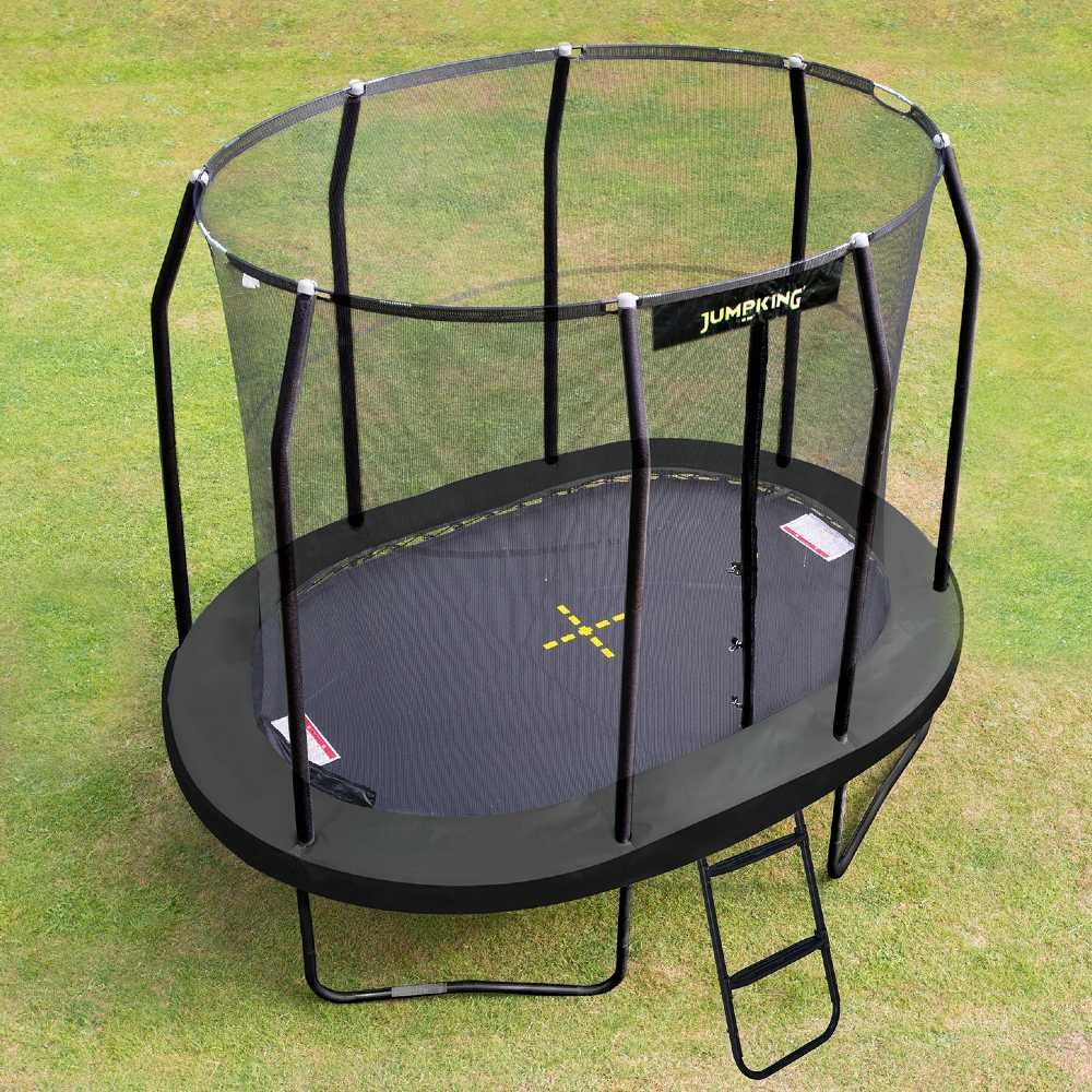 Jumpking trampolin oval 350 x 244 cm - Legemiljø, Udemiljø