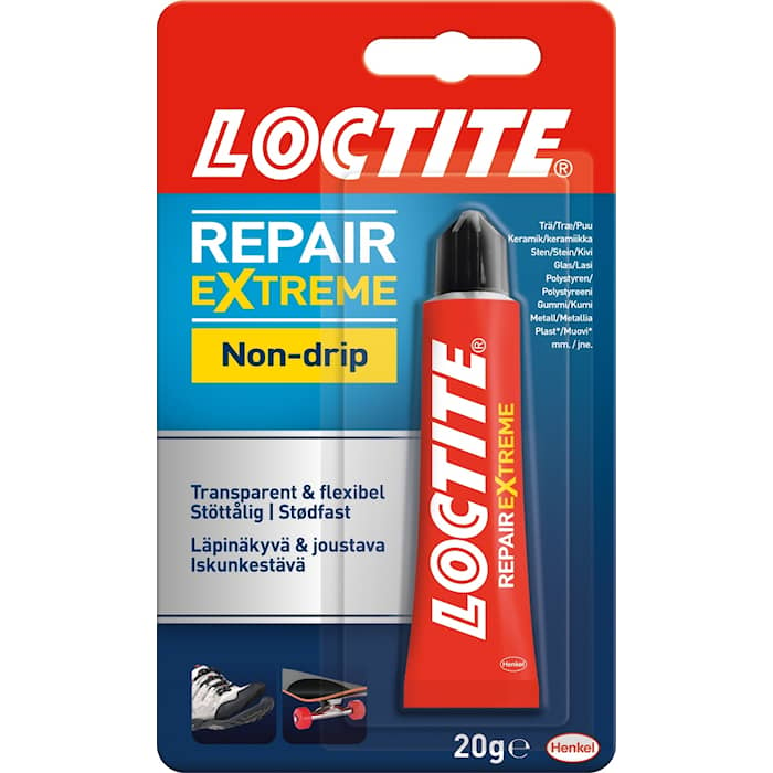 Loctite Repair Extreme lim transparent 50 gram