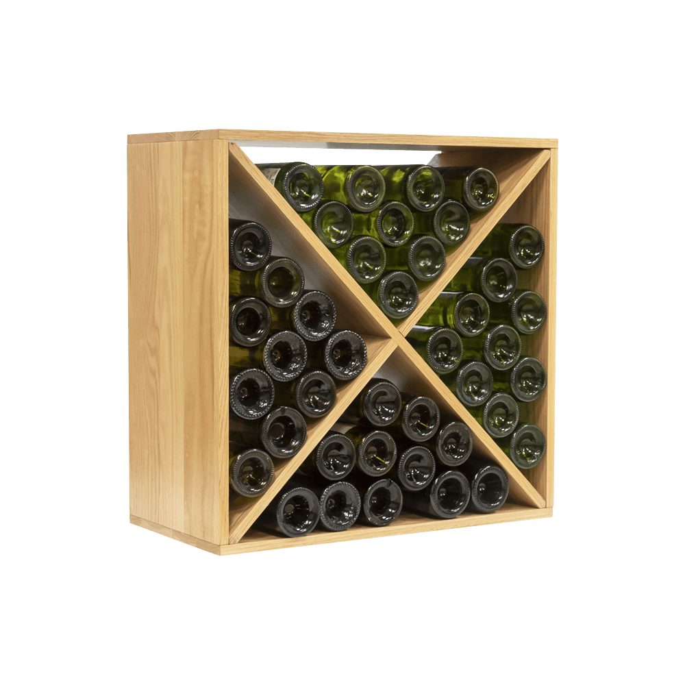 mQuvee vinreol 41 flasker 60 x 60 x 30 cm