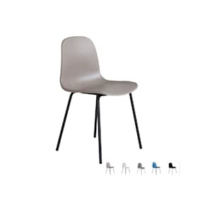 Venture Design Artic spisebordsstol i sort og sort plast