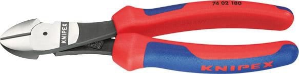 Knipex skævbider med flerkomponent greb, sort atramenteret 250 mm