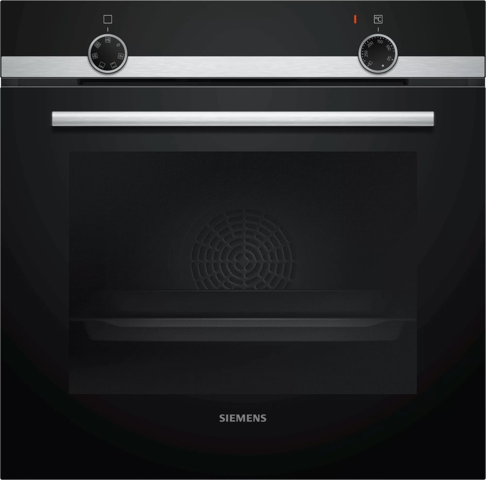 Siemens iQ100 indbygningsovn rustfri 71L 60 x 60 cm HB510ABR0S