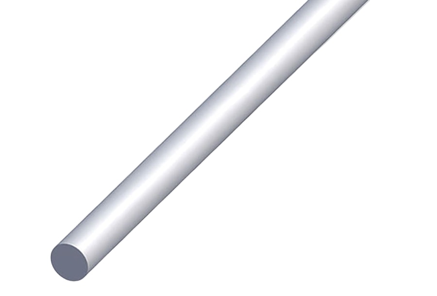 Alfer rundstang alueloxeret Ø12 mm 1 meter - Møbeltilbehør, Møbler