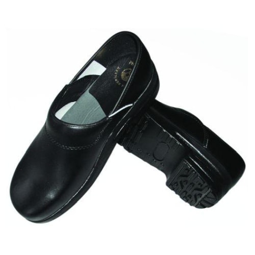 Ryom træsko PU-flex med hælkap sort str. 45