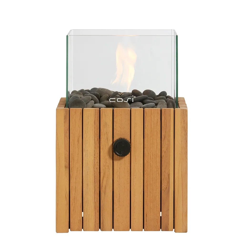 Cosi Cosiscoop Timber Square gaslanterne 20 x 20 x 30 cm