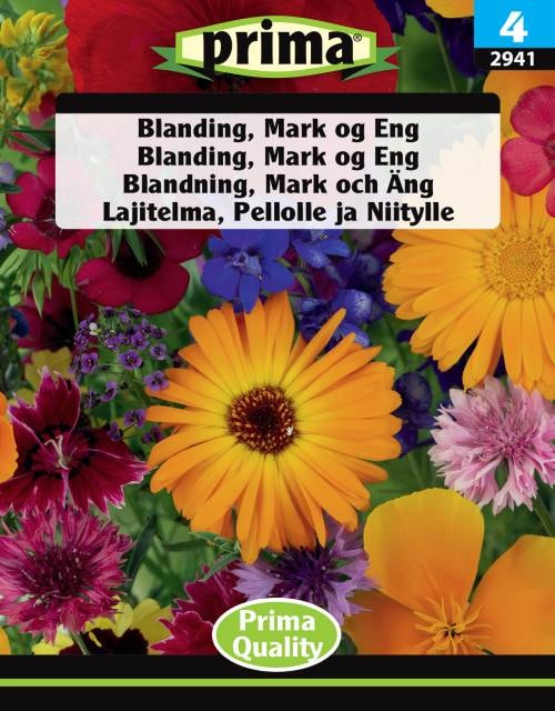 Prima blanding mark og eng frø til ca. 3-5 m2