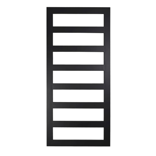 Kriss Sigma håndklædetørrer i matsort 1320 x 600 mm Centermål 50 mm