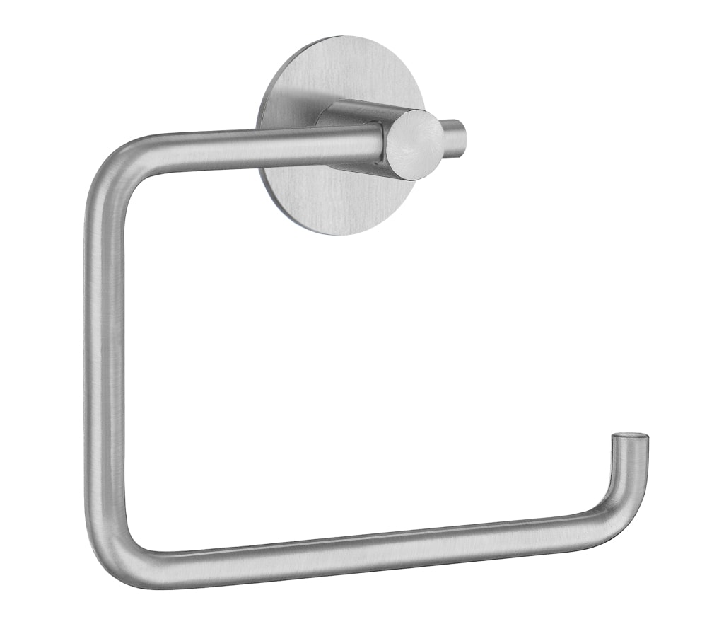 Beslagsboden 1130 toiletpapirholder selvklæbende sort rustfri