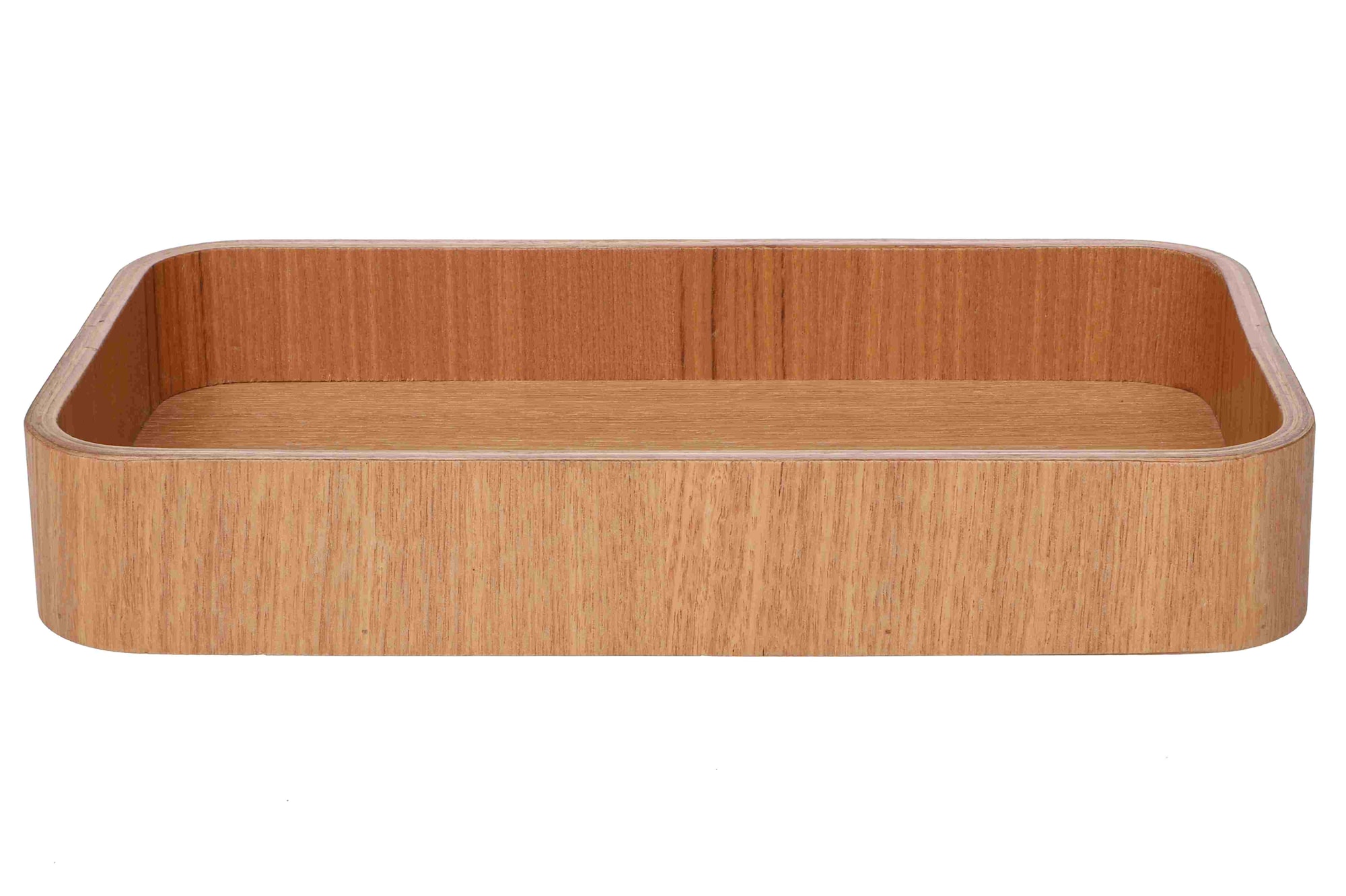 Maku opbevaringskasse i pil krydsfiner 23 x 14 x 4 cm