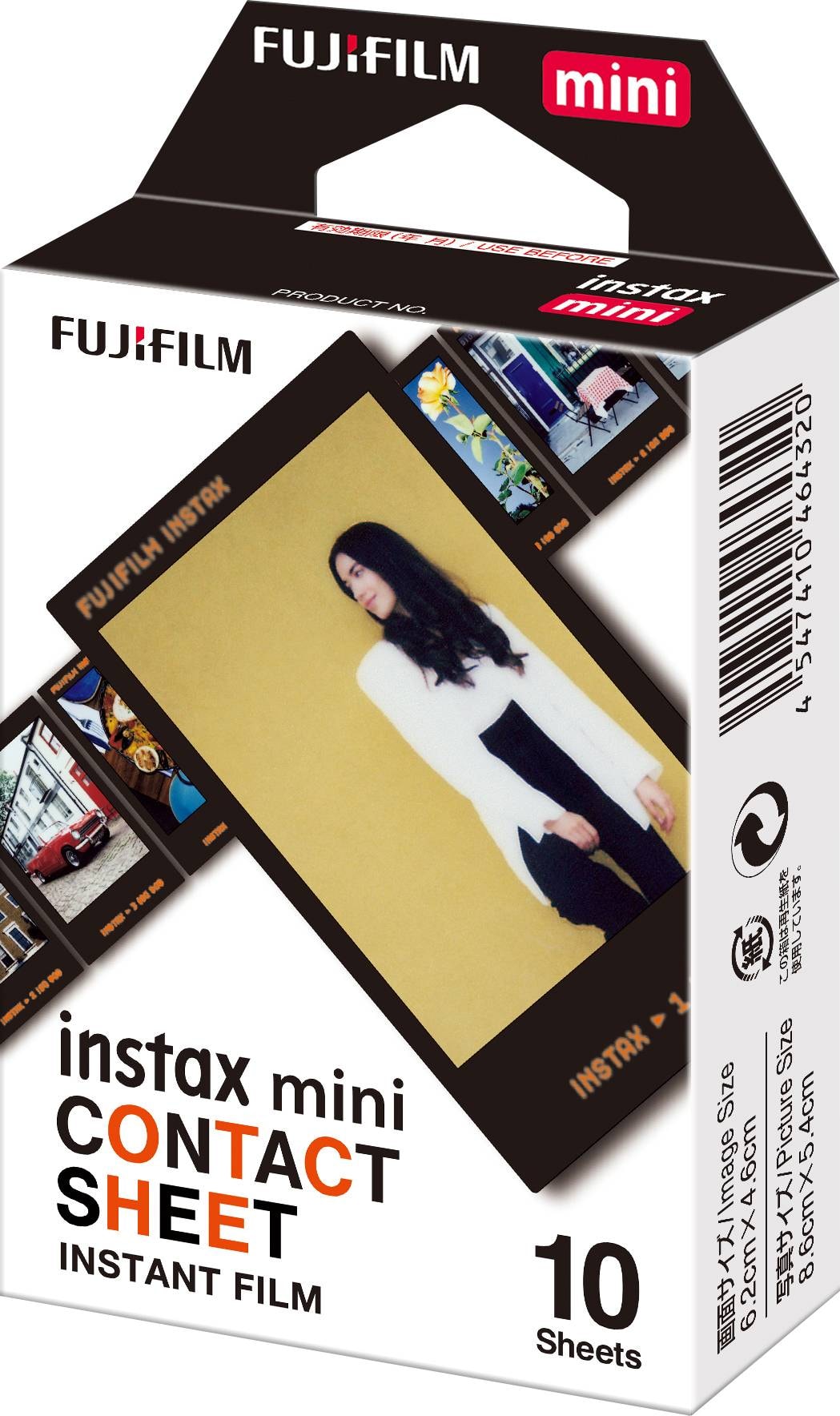 Instax Mini Contact WW 1 film 10 fotoark/printerpapir - Kamera, Hjemmeelektronik