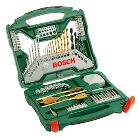 Bosch tilbehørsæt x-line 70 dele i kuffert