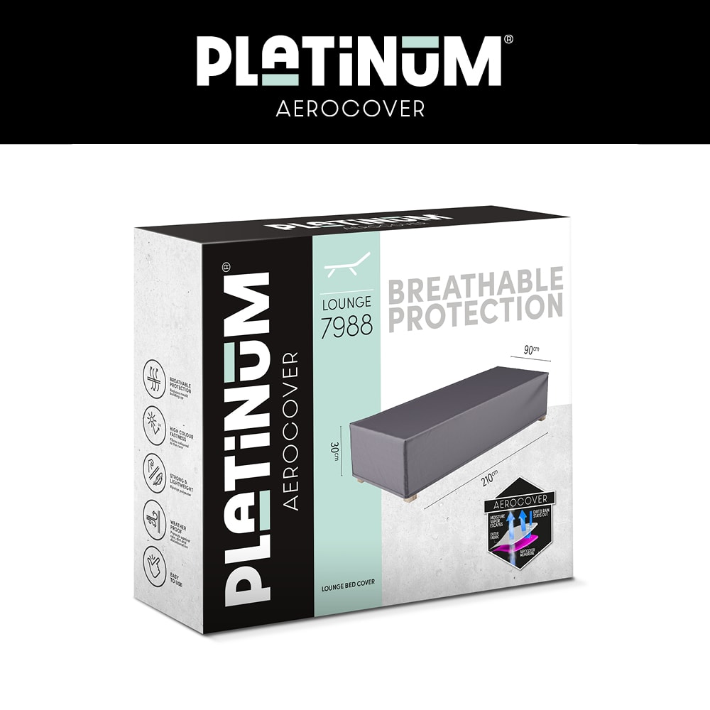 Platinum Loungebed cover 210x90x30