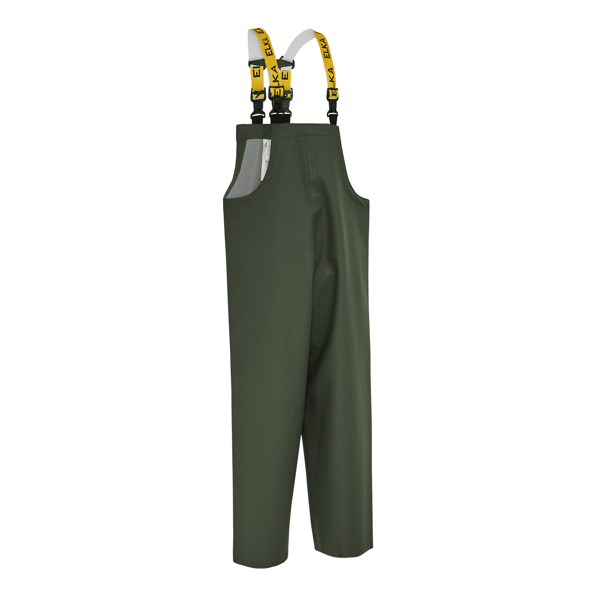 Elka PVC regnoverall - Oliven - 5XL