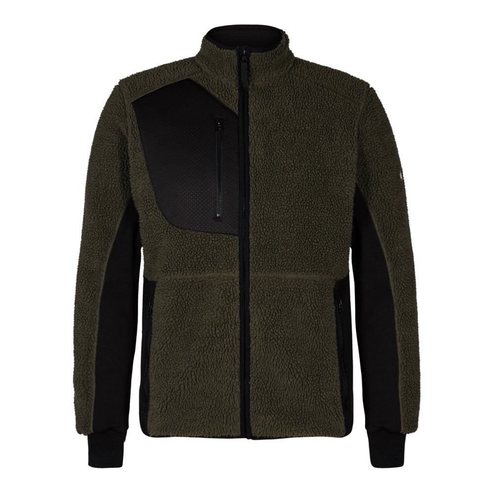 Engel X-treme fiberjakke forest green/sort str. 4XL